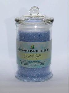 CHAMOMILE & TURMERIC Indulgence Crystal Salt A+ Essentials Pty Ltd