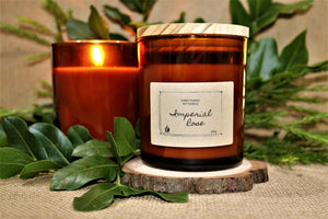 IMPERIAL ROSE - Hand Poured Soy Candle A+ Essentials Pty Ltd