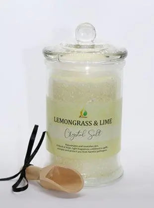 LEMONGRASS & LIME Crystal Salt A+ Essentials Pty Ltd