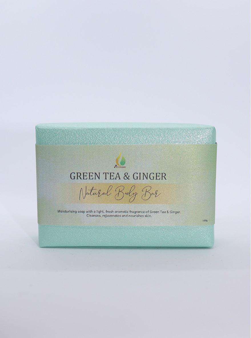 GREEN TEA & GINGER Natural Body Bar A+ Essentials Pty Ltd