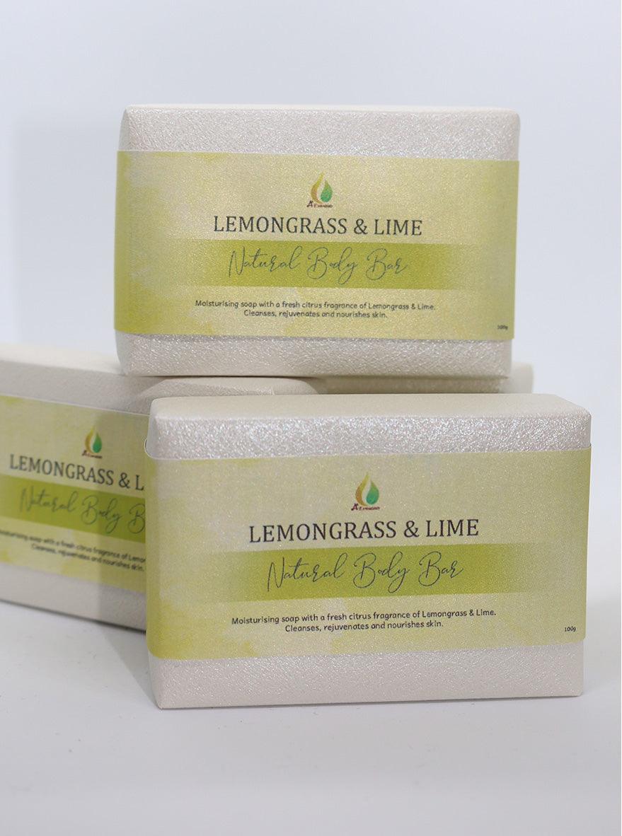 LEMONGRASS & LIME Natural Body Bar A+ Essentials Pty Ltd